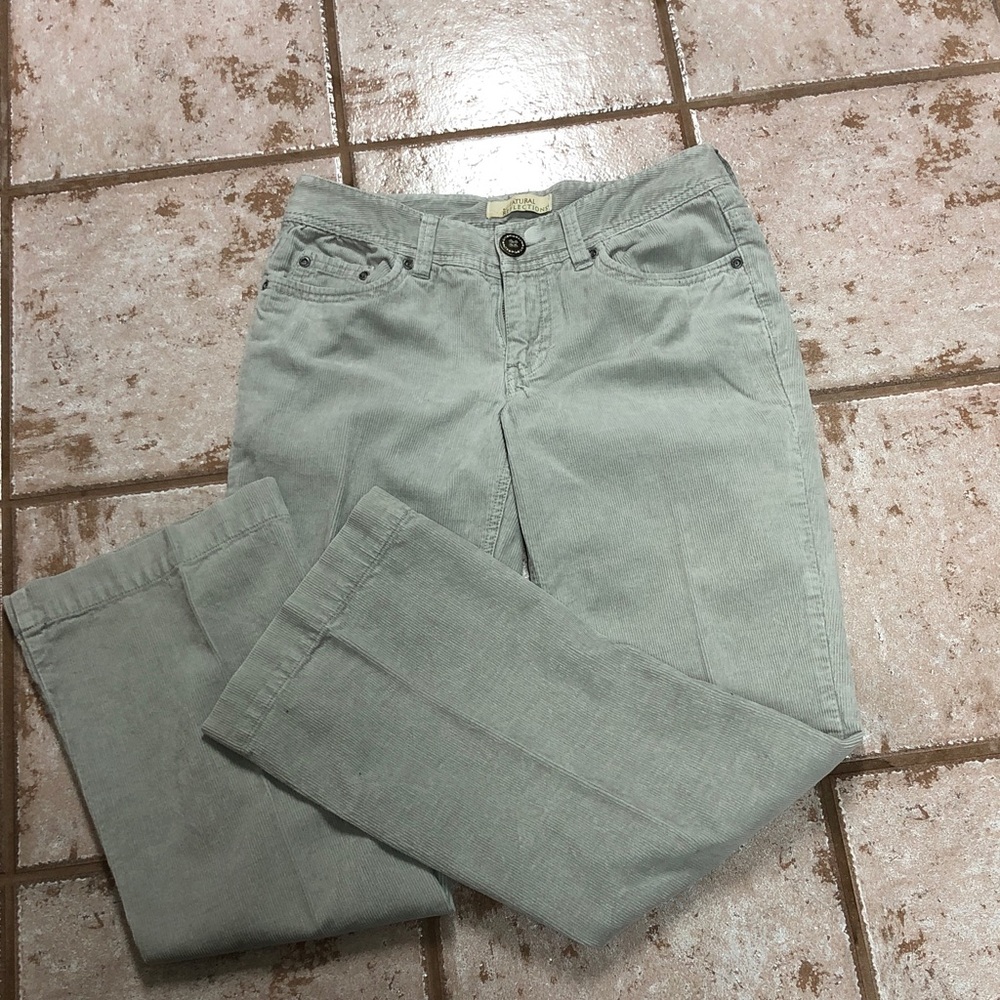 Natural Reflections Light Grey Corduroy Jeans.